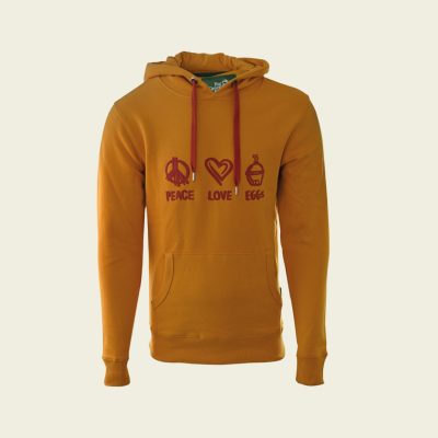 BGE Fanshop - Kapucnis pulcsi - Hoodie - Okker/Terra