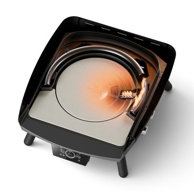 Witt Etna Rotante Control 13″ Pizzakemence – fekete